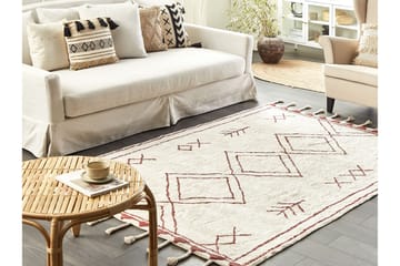 Kenitra Bomullsmatta 140x200 cm - Svart/Vit - Textil & mattor - Matta - Modern matta - Bomullsmatta