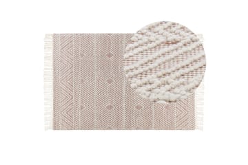 Kestel Ullmatta 160x230 cm - Beige - Textil & mattor - Matta - Modern matta - Ullmatta