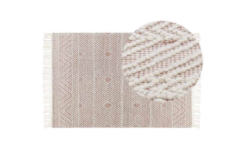 Kestel Ullmatta 160x230 cm - Beige - Textil & mattor - Matta - Modern matta - Ullmatta