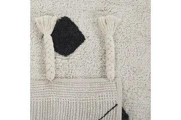 Khemisset Bomullsmatta 140x200 cm - Svart/Vit - Textil & mattor - Matta - Modern matta - Bomullsmatta