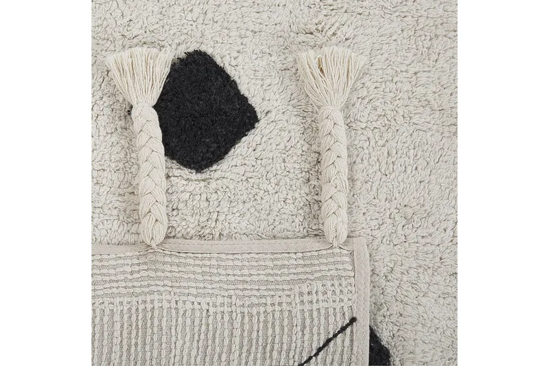 Khemisset Bomullsmatta 160x230 cm - Svart/Vit - Textil & mattor - Matta - Modern matta - Bomullsmatta