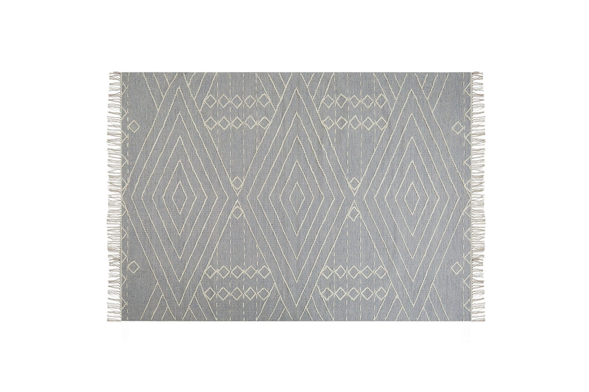 khenifra bomullsmatta 140x200 cm - grå