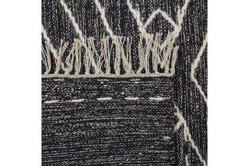 Khenifra Bomullsmatta 140x200 cm - Svart/Vit - Textil & mattor - Matta - Modern matta - Bomullsmatta