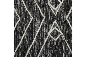 Khenifra Bomullsmatta 80x150 cm - Svart/Vit - Textil & mattor - Matta - Modern matta - Bomullsmatta
