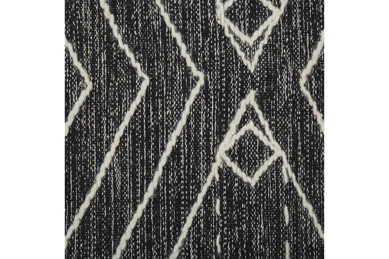 Khenifra Bomullsmatta 80x150 cm - Svart/Vit - Textil & mattor - Matta - Modern matta - Bomullsmatta
