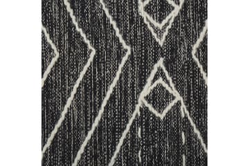 Khenifra Bomullsmatta 80x150 cm - Svart/Vit - Textil & mattor - Matta - Modern matta - Bomullsmatta