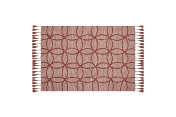 Kirsehir Bomullsmatta 140x200 cm - Röd - Textil & mattor - Matta - Modern matta - Bomullsmatta