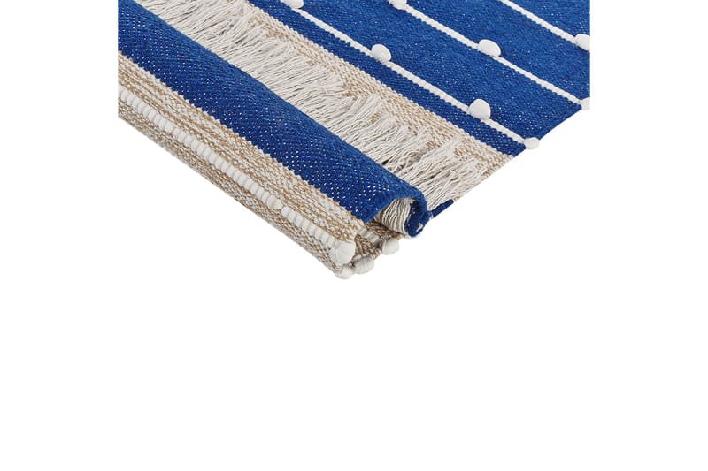 Kondhali Ryamatta 80x150 cm - Blå - Textil & mattor - Matta - Modern matta - Bomullsmatta