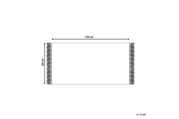Kondhali Ryamatta 80x150 cm - Blå - Textil & mattor - Matta - Modern matta - Ryamatta