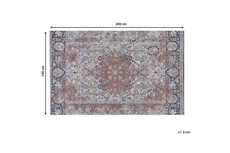 Korgan Ryamatta 140x200 cm - Brons - Textil & mattor - Matta - Modern matta - Ryamatta