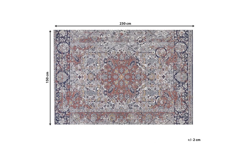 Korgan Ryamatta 150x230 cm - Brons - Textil & mattor - Matta - Modern matta - Ryamatta