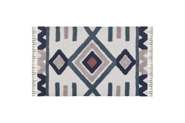 Kozlu Ryamatta 140x200 cm - Blå - Textil & mattor - Matta - Modern matta - Ryamatta