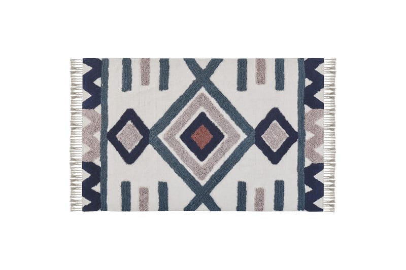 Kozlu Ryamatta 160x230 cm - Blå - Textil & mattor - Matta - Modern matta - Ryamatta