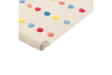 Leles Bomullsmatta 80x150 cm - Beige - Textil & mattor - Matta - Modern matta - Bomullsmatta