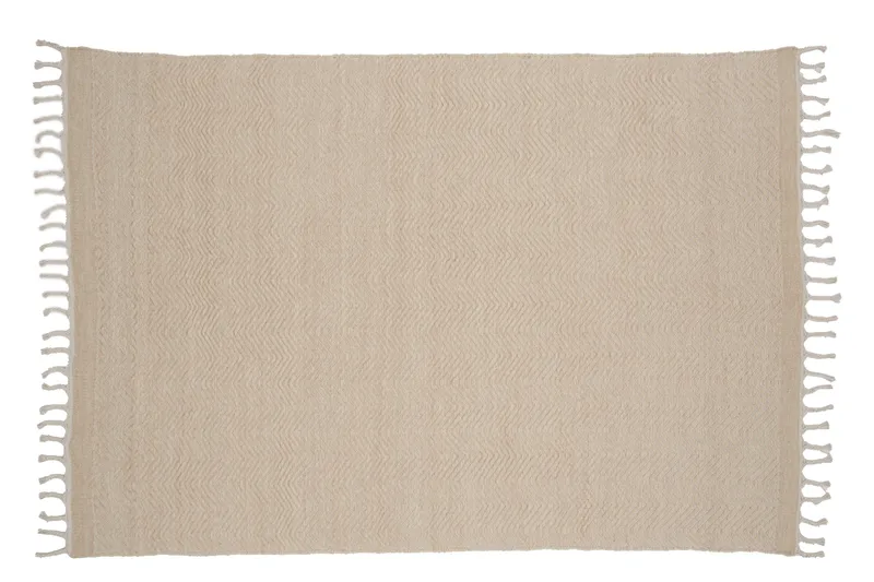 Loke Ullmatta 250x350 cm Rektangulär - Beige - Textil & mattor - Matta - Modern matta - Ullmatta