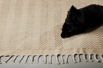 Loke Ullmatta 250x350 cm Rektangulär - Beige - Textil & mattor - Matta - Modern matta - Ullmatta