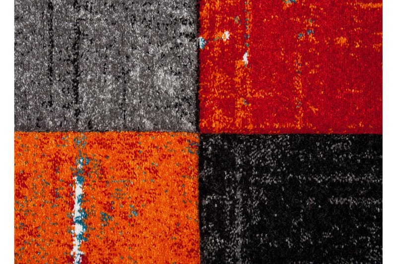 London Square Friezematta 160x230 - Röd/Orange - Textil & mattor - Matta - Modern matta - Friezematta