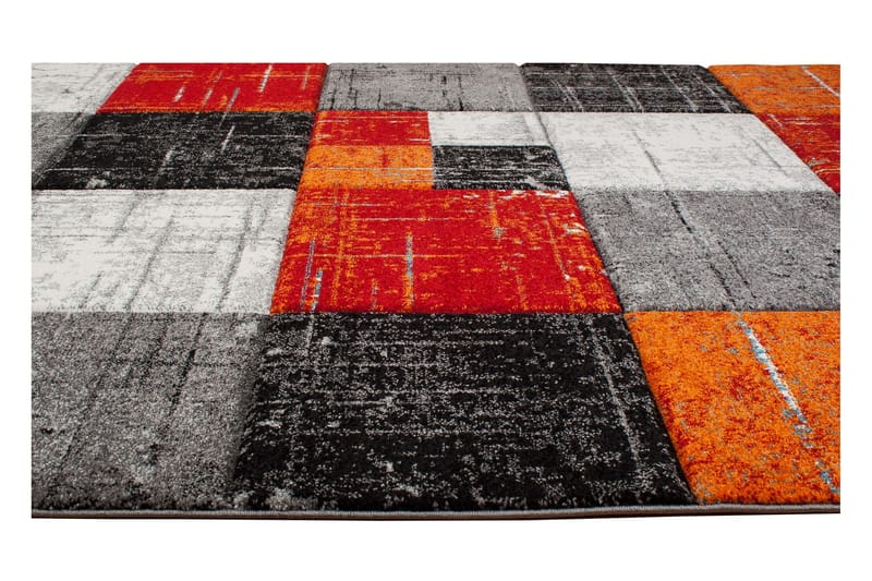 London Square Friezematta 240x340 - Röd/Orange - Textil & mattor - Matta - Modern matta - Wiltonmatta