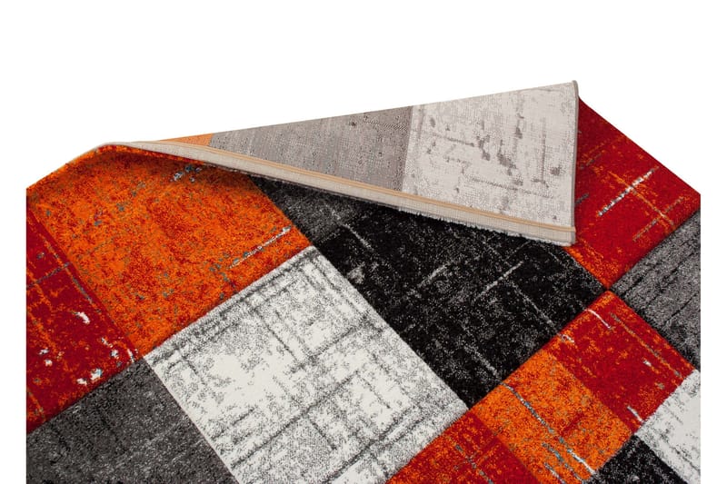 London Square Friezematta 240x340 - Röd/Orange - Textil & mattor - Matta - Modern matta - Wiltonmatta