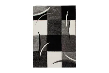London Patch Friezematta 200x290 - Svart - Textil & mattor - Matta - Modern matta - Wiltonmatta