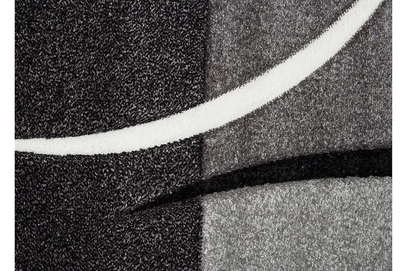 London Patch Friezematta 200x290 - Svart - Textil & mattor - Matta - Modern matta - Wiltonmatta