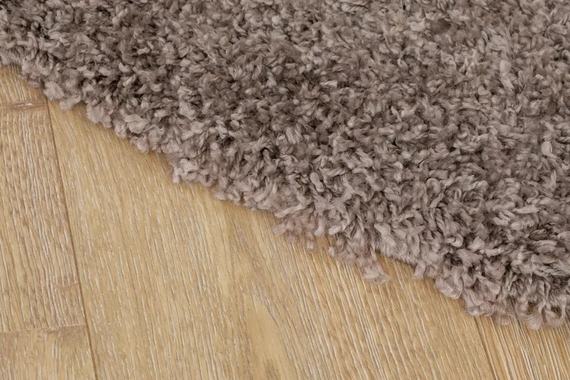 Lounge Ryamatta 240 cm Rund - Linne - Textil & mattor - Matta - Modern matta - Ryamatta