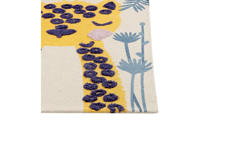 Luas Bomullsmatta 80x150 cm - Beige - Textil & mattor - Matta - Modern matta - Bomullsmatta