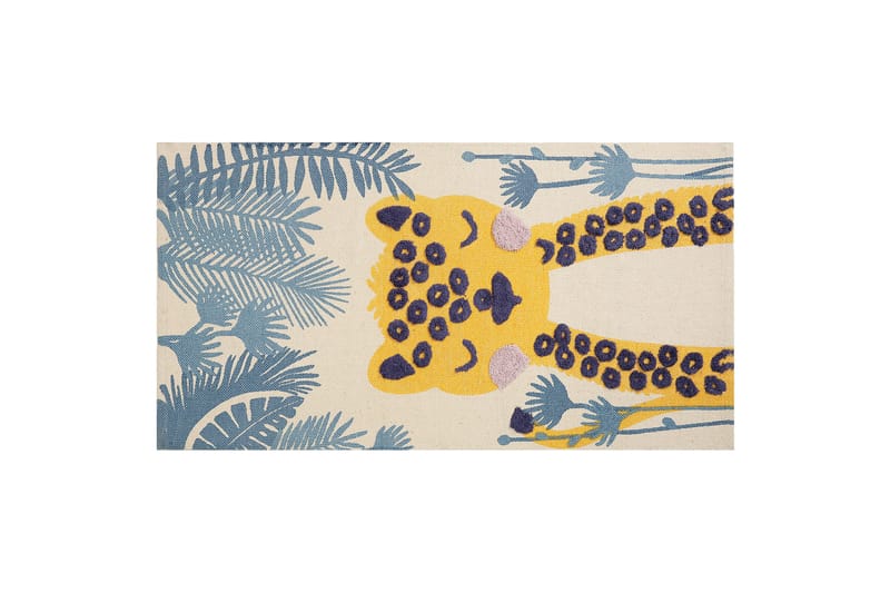 Luas Bomullsmatta 80x150 cm, Beige