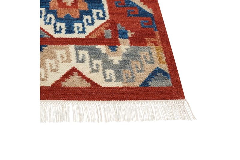 Lusarat Ullmatta 200x300 cm - Röd - Textil & mattor - Matta - Modern matta - Ullmatta