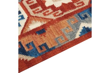 Lusarat Ullmatta 200x300 cm - Röd - Textil & mattor - Matta - Modern matta - Ullmatta