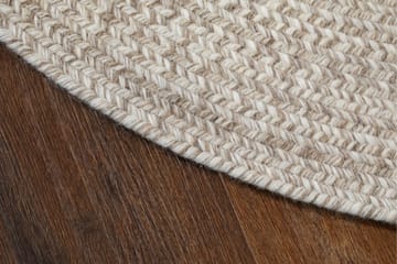 Lya Ullmatta Ø160 cm Rund - Beige - Textil & mattor - Matta - Modern matta - Ullmatta