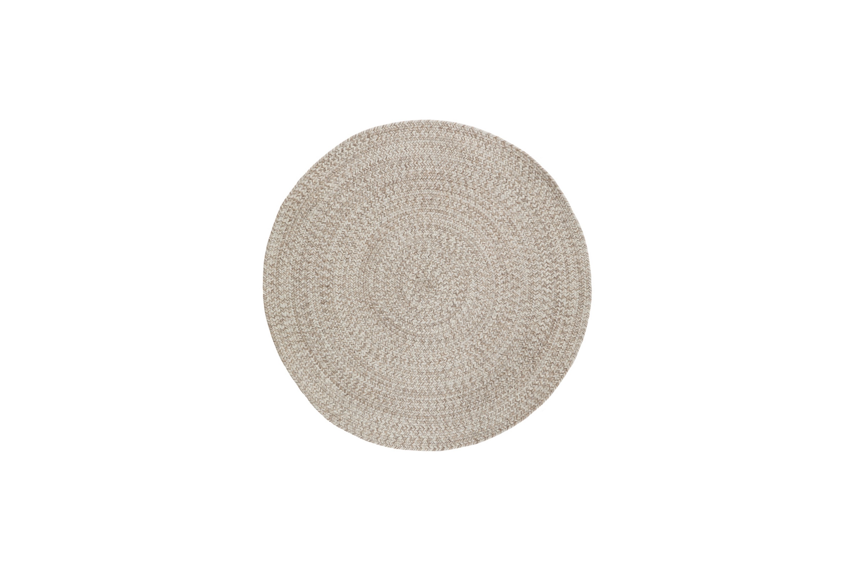 Lya Ullmatta 240 cm Rund Beige