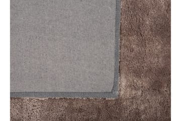 Lyme Matta Lång Lugg 200x200 cm - Ljusbrun - Textil & mattor - Matta - Modern matta - Ryamatta