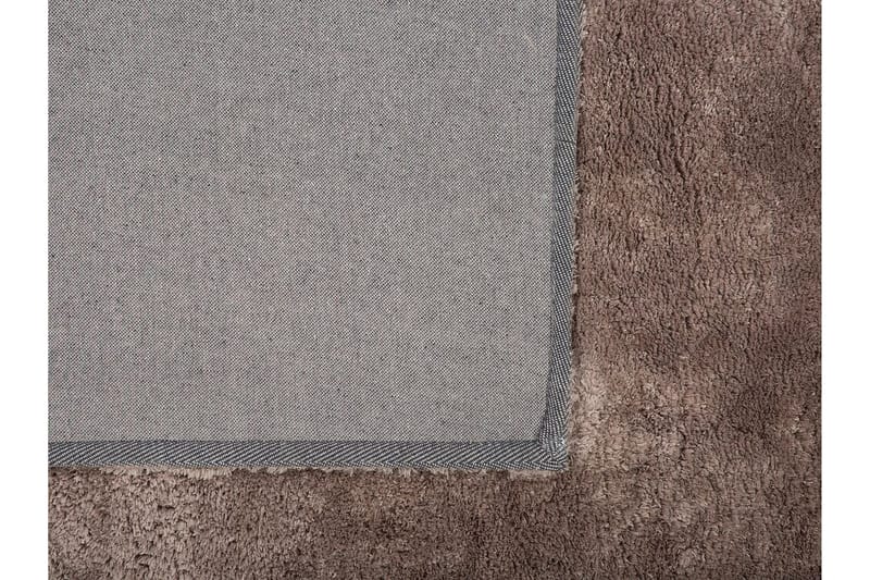 Lyme Matta Lång Lugg 200x200 cm - Ljusbrun - Textil & mattor - Matta - Modern matta - Ryamatta