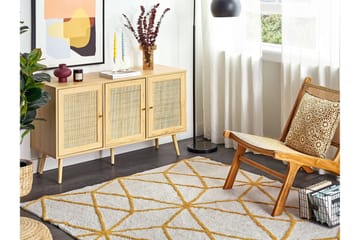 Marand Ryamatta 160x230 cm - Svart/Vit - Textil & mattor - Matta - Modern matta - Ryamatta