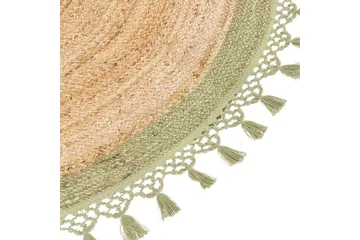 Marts Jutematta 140 cm Rund - Beige - Textil & mattor - Matta - Modern matta - Jutematta & hampamatta