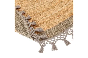 Marts Jutematta 140 cm Rund - Beige - Textil & mattor - Matta - Modern matta - Jutematta & hampamatta