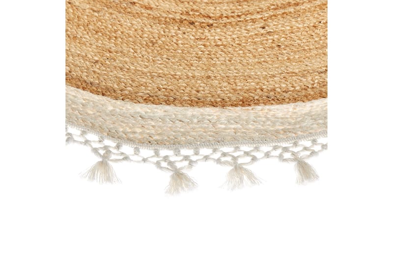 Marts Jutematta 140 cm Rund - Beige - Textil & mattor - Matta - Modern matta - Jutematta & hampamatta