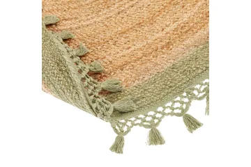 Marts Jutematta 140 cm Rund - Beige - Textil & mattor - Matta - Modern matta - Jutematta & hampamatta