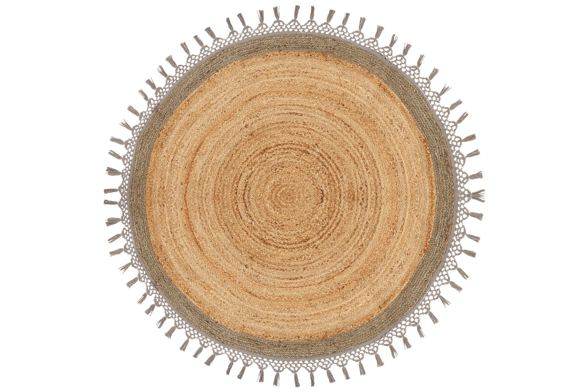 Marts Jutematta 140 cm Rund - Beige