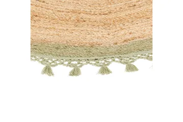 Marts Jutematta 140 cm Rund - Beige - Textil & mattor - Matta - Modern matta - Jutematta & hampamatta