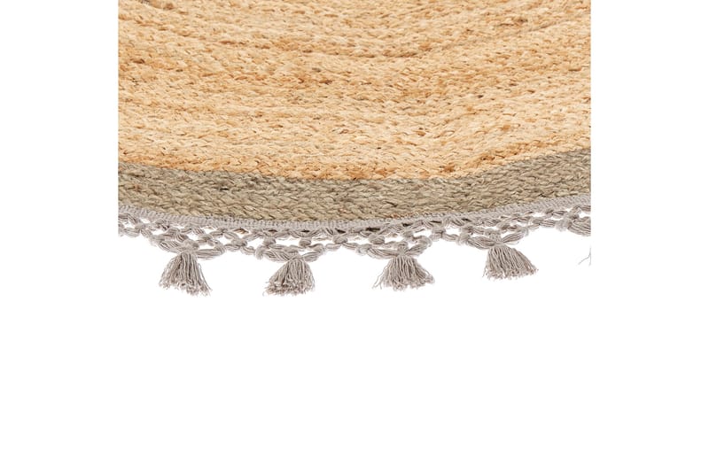Marts Jutematta 140 cm Rund - Beige - Textil & mattor - Matta - Modern matta - Jutematta & hampamatta