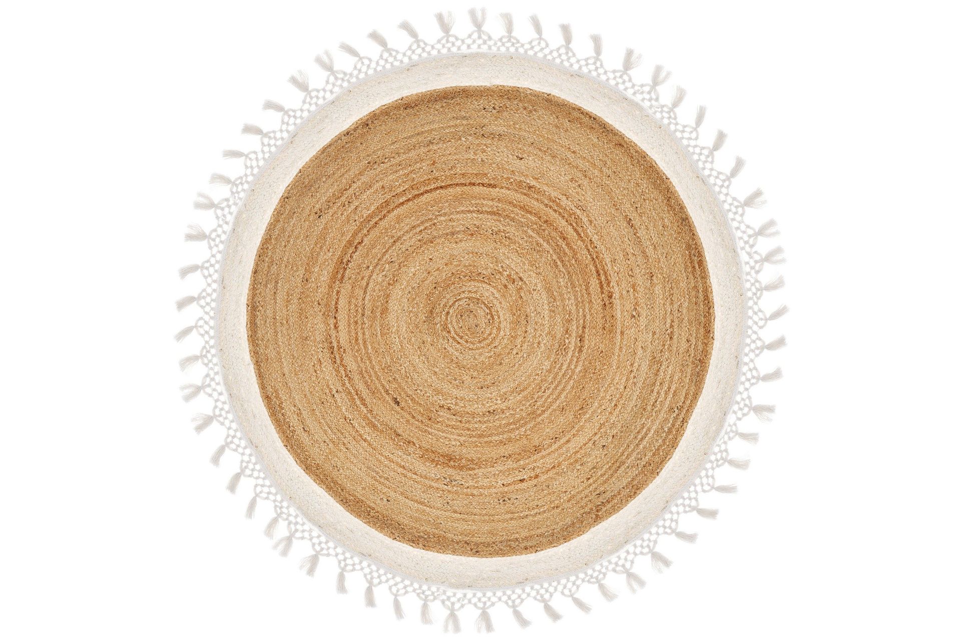 Marts Jutematta 140 cm Rund - Beige