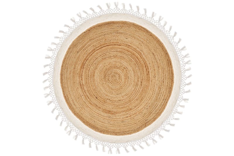 Marts Jutematta 140 cm Rund, Beige