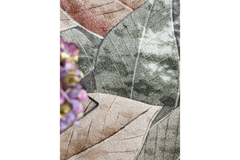 Maskinvävd Matta Brilliance Flower - 140x200 cm - Textil & mattor - Matta - Modern matta - Friezematta