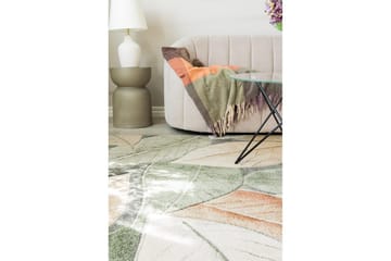 Maskinvävd Matta Brilliance Flower - 140x200 cm - Textil & mattor - Matta - Modern matta - Friezematta