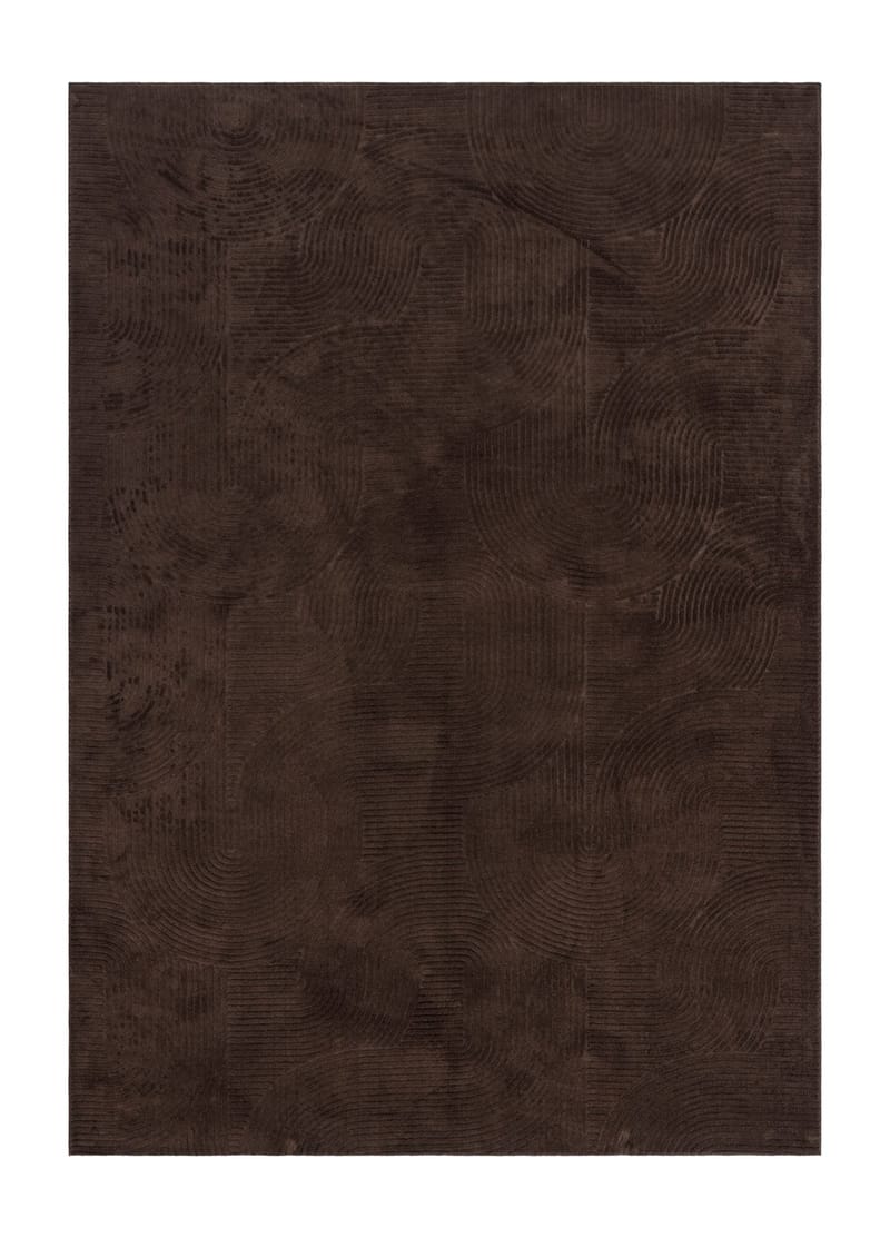 Maskinvävd Matta Castello Art gång 80x150 cm, Choklad