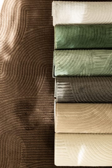 Maskinvävd Matta Castello Art gång 80x150 cm - Choklad - Textil & mattor - Matta - Modern matta - Gångmatta
