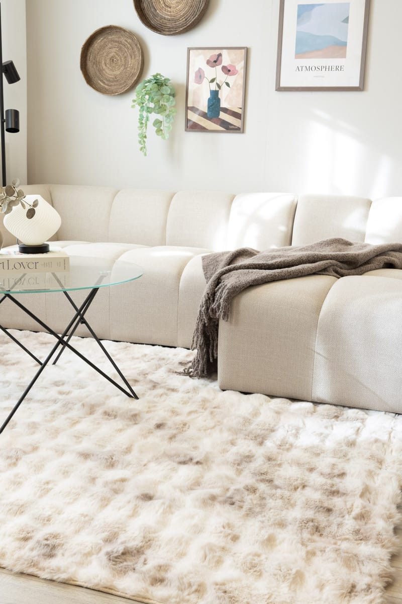 Maskinvävd Matta Cloud Bubble 200x290 cm - Melange - Textil & mattor - Matta - Modern matta - Ryamatta