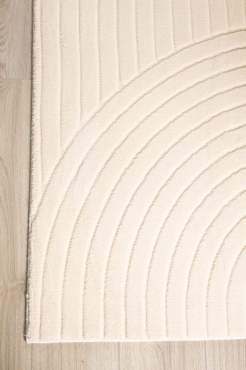 Maskinvävd Matta Cozy Zen 155x230 cm - Natur - Textil & mattor - Matta - Modern matta - Wiltonmatta